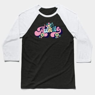 Auntie floral Baseball T-Shirt